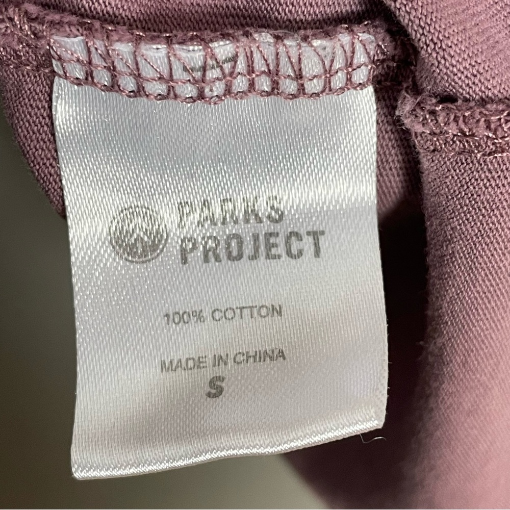 Parks Project T-Shirt National Parks Short Sleeve Size Small Unisex Purple Grape - Picture 12 of 12